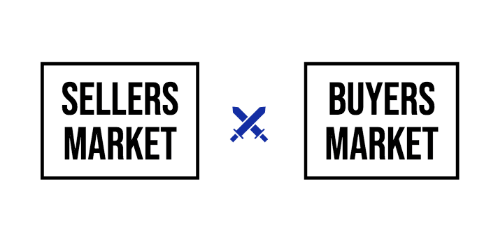 Sellers markets vs buyers market